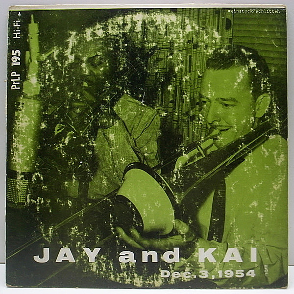 レコードメイン画像：10 良盤 Orig J.J. JOHNSON KAI WINDING JAY and KAI Dec.3,1954
