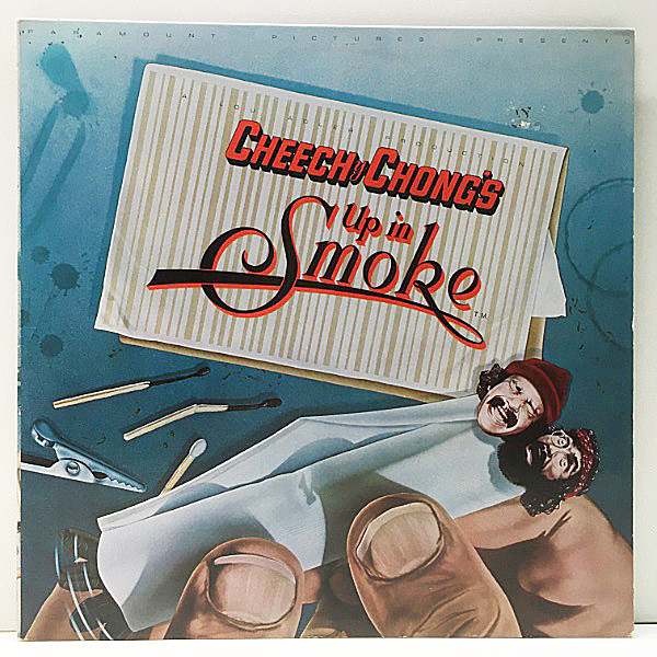 レコードメイン画像：美盤!! USオリジナル CHEECH Y CHONG Up In Smoke ('78 Warner) チーチ＆チョン スモーキング作戦 O.S.T 映画 コメディ DR. DRE SNOOP DOGG