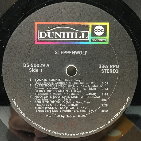 STEPPENWOLF / Same (LP) / Dunhill | WAXPEND RECORDS