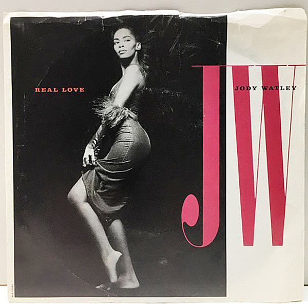 レコードメイン画像：P.S付き 美盤!! 7'' USオリジナル JODY WATLEY Real Love ('89 MCA) 45's インストVer.も収録！全米チャート2位 ジョディ・ワトリー名曲！