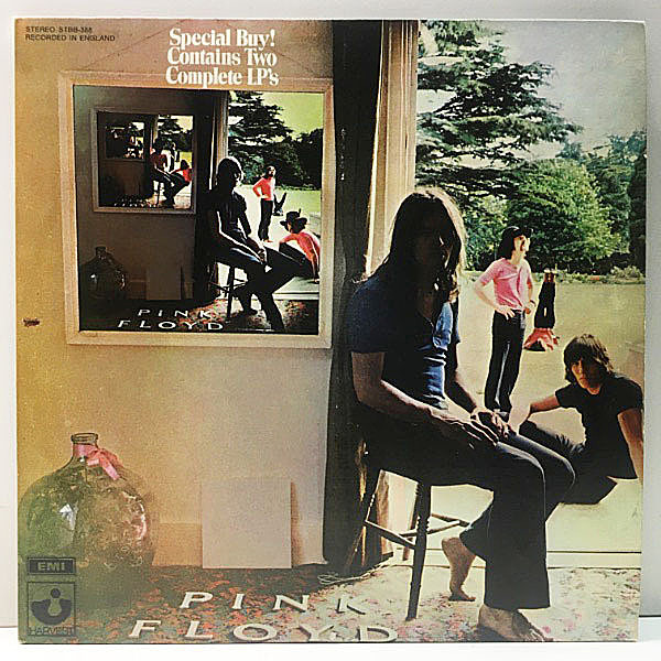 レコードメイン画像：美品!! 2Lp USオリジナル PINK FLOYD Ummagumma ピンク・フロイド／ウマグマ ('69 Harvest) ライブ＆スタジオ録音 米 初回プレス