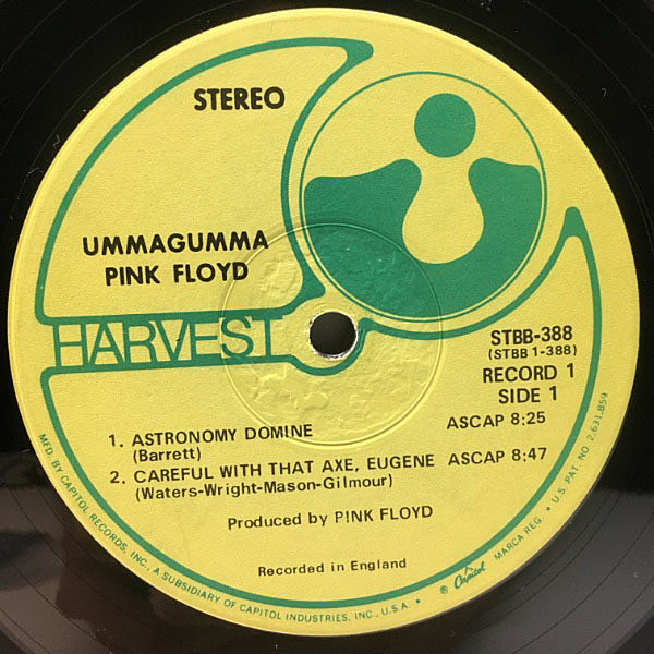 PINK FLOYD / Ummagumma (LP) / Harvest | WAXPEND RECORDS
