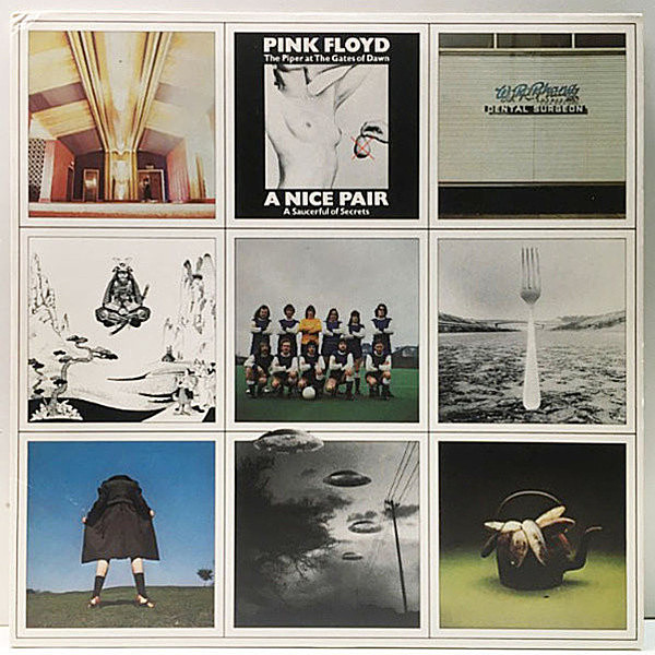 レコードメイン画像：良好品!! 2Lp Capitolロゴ有リム USオリジナル PINK FLOYD A Nice Pair ('73 Harvest) 夜明けの口笛吹き & 神秘 ピンク・フロイド 米プレス