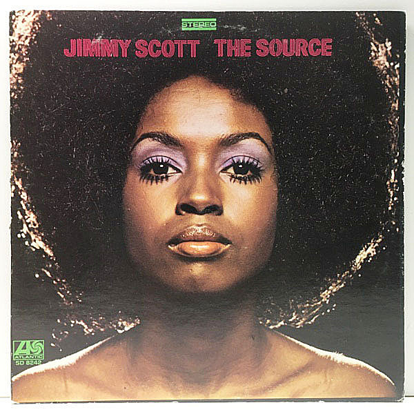 レコードメイン画像：【回収・発売禁止】Aマト USオリジナル JIMMY SCOTT The Source ('70 Atlantic) ジミー・スコット 最高傑作と賞される大名盤 Lp