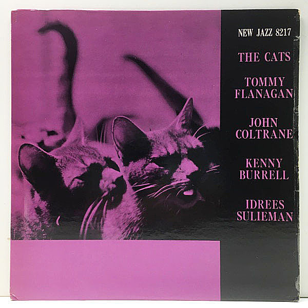 レコードメイン画像：良好品!! USオリジナル MONO 深溝 RVG刻印 TOMMY FLANAGAN The Cats (New Jazz 8217) John Coltrane, Kenny Burrell, Idrees Sulieman