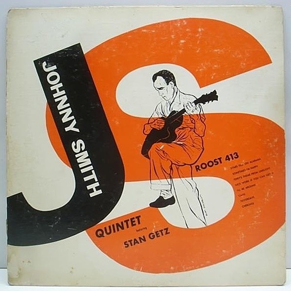 レコードメイン画像：10inch FLAT MONOオリジ JOHNNY SMITH Jazz at NBC / STAN GETZ