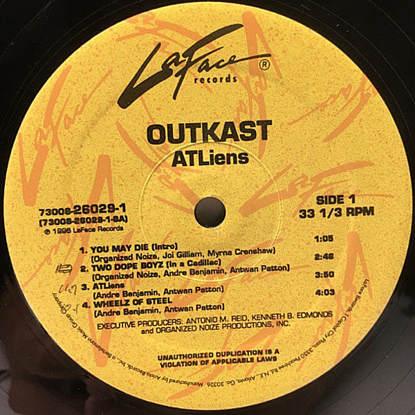 OUTKAST / ATLiens (LP) / LaFace | WAXPEND RECORDS