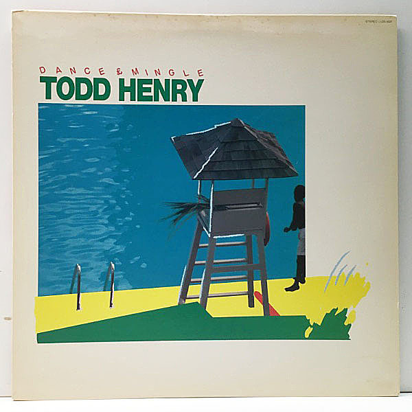 レコードメイン画像：帯付き 美盤!! JPNオリジナル TODD HENRY Dance & Mingle トッド・ヘンリー／ダンス・アンド・ミングル ('84 Woorell) Reggae, Dub