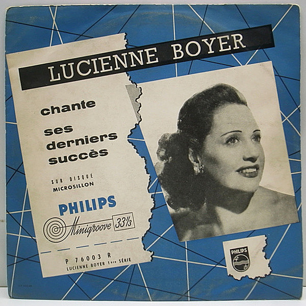 レコードメイン画像：聞かせてよ愛の言葉を!! 10 LUCIENNE BOYER Chante Ses Derniers