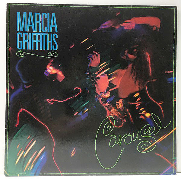 レコードメイン画像：【RASCALSの名曲カヴァー！Groovin'】美品 '90年 USオリジナル MARCIA GRIFFITHS Carousel (Mango) Electro, Pop, Reggae