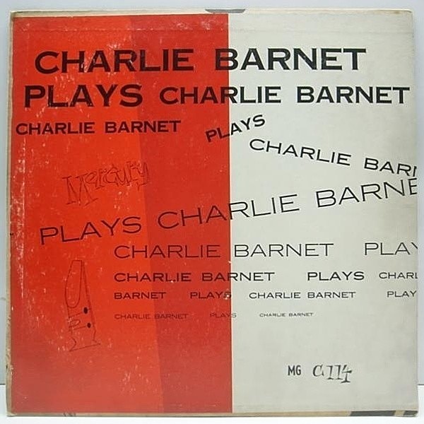 レコードメイン画像：10 Orig. CHARLIE BARNET plays JAZZ AT THE PHILHARMONIC JATP