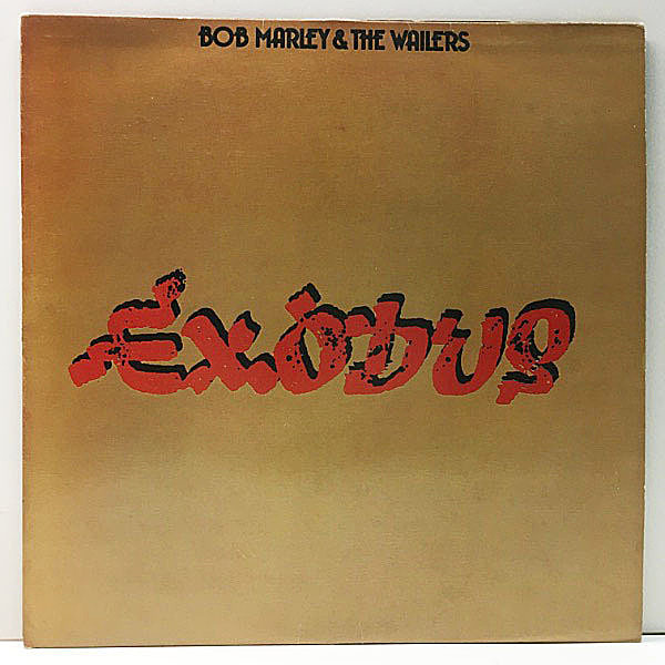 レコードメイン画像：良好!! JAMAICA オリジナル BOB MARLEY & THE WAILERS Exodus ('77 Tuff Gong DLPS 9498) ボブ・マーリー & ザ・ウェイラーズ 名盤 Lp