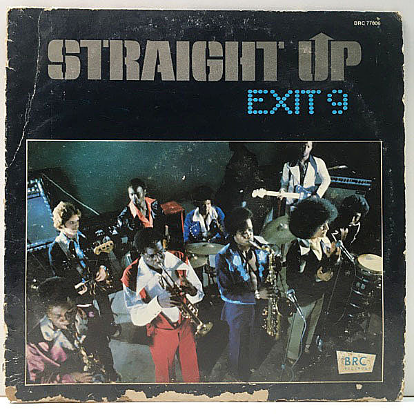 レコードメイン画像：良盤!! USオリジナル EXIT 9 Straight Up ('75 BRC 7-7006) Jive Man, Fly レア・グルーヴ Soul Funk RARE GROOVE マスターピース