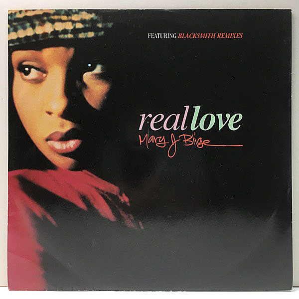 レコードメイン画像：UKオリジナル 12'' MARY J BLIGE Real Love ('93 MCA MCST 1922) Blacksmith, Puff Daddy RMXも収録！BETTY WRIGHT／Clean Up Woman