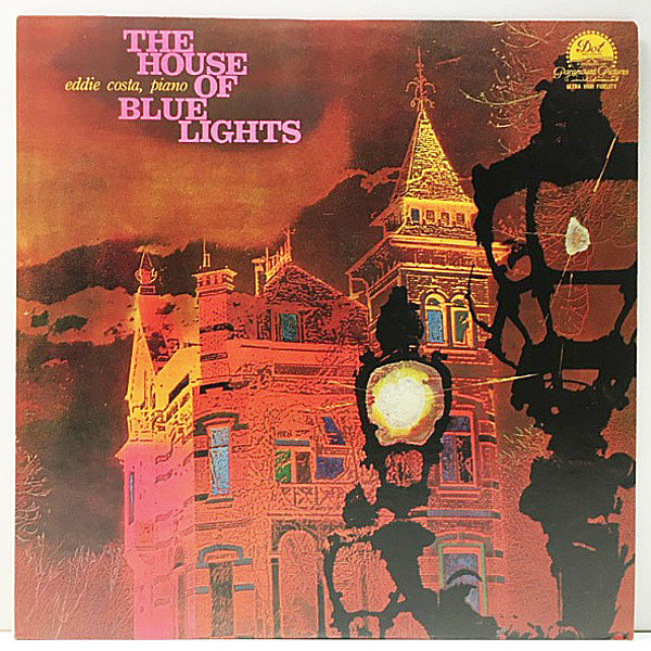 レコードメイン画像：極美盤!! EDDIE COSTA TRIO The House Of Blue Lights (Dot) w./WENDELL MARSHALL, PAUL MOTIAN 最高傑作 '75年 JPNプレス 解説付き