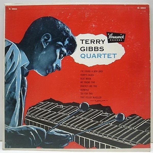 レコードメイン画像：10 Brunswick Orig. TERRY GIBBS QUARTET / '53 カルテット作品