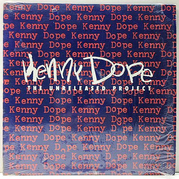 レコードメイン画像：【ケニー・ドープの強烈なビート集】The Unreleased Project USオンリー Lp アナログ KENNY DOPE ('93 Freeze) Gunshot -Remix ほか