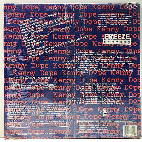 KENNY DOPE / The Unreleased Project (LP) / Freeze | WAXPEND RECORDS