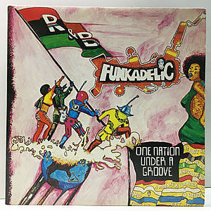 レコード画像：FUNKADELIC / One Nation Under A Groove