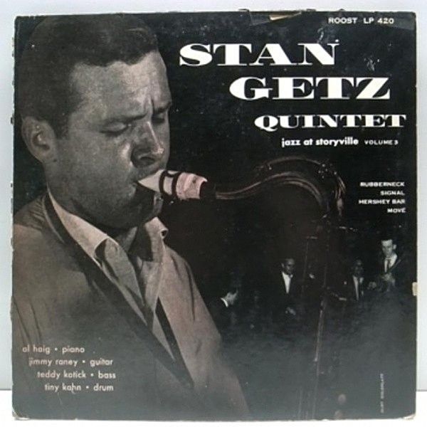 レコードメイン画像：良盤!! 10 FLAT 艶 MONOオリジ STAN GETZ Jazz At Storyville 3