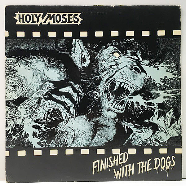 レコードメイン画像：USオリジナル [Lp] HOLY MOSES Finished With The Dogs ('87 GWR) THRASH METAL ジャーマン・スラッシュメタル