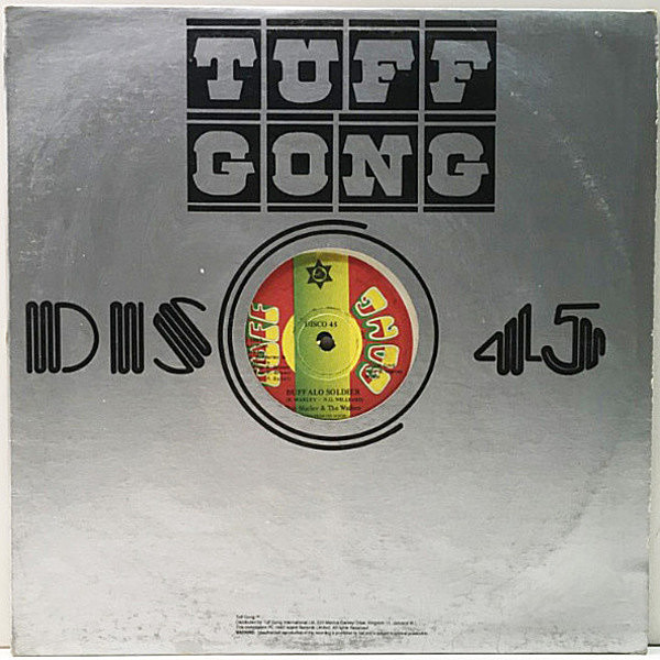 ネットオフ 送料得店  BOB MARLEY Gong Tuff / (12) Soldiers Buffalo / WAILERS / 洋楽