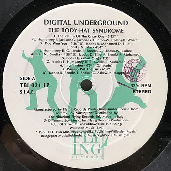 洋楽 Digital Underground - The \"Body-Hat Digital Underground – The Body-Hat Syndrome – Cassette