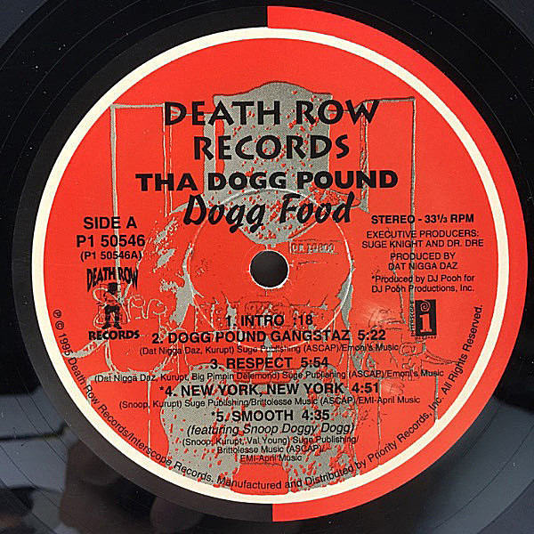 Tha Dogg Pound Dogg Food レコード Tha Dogg Pound – Dogg Food – 2 x Vinyl (LP, Album, Stereo