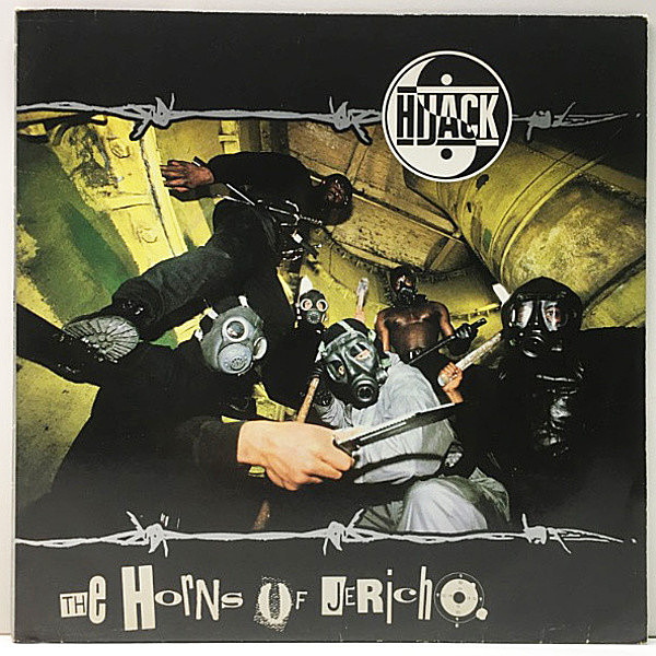 レコードメイン画像：稀少 '91年 オリジナル HIJACK The Horns Of Jericho 唯一のアルバム (Warner Bros.) Daddy Rich, Phantom Of The Opera ほか UKアングラ