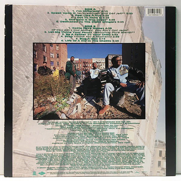 ED O.G & DA BULLDOGS / Life Of A Kid In The Ghetto (LP