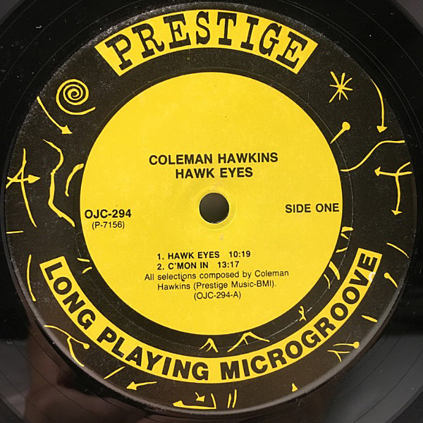 高評価なギフト レア‼︎ 両面名曲 COLMAN HAWKINS SP盤 レコード 洋楽
