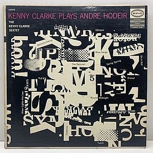 レコード画像：KENNY CLARKE / Plays Andre Hodeir