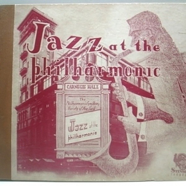 レコードメイン画像：Stinson 原盤SP 3枚セット 本型 Jazz At The Philharmonic JATP