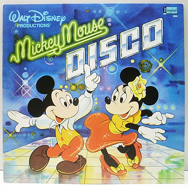 レコードメイン画像：美品!! USオリジナル MICKEY MOUSE DISCO ('79 Disneyland) It's A Small World 好ヴァージョン収録 企画もの ディスコ・アレンジ