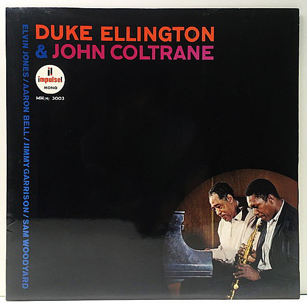 レコードメイン画像：美品!! MONO 橙Lbl. 深溝 日オリジナル DUKE ELLINGTON & JOHN COLTRANE ('63 Impulse) 異色の共演盤 モノラル JAPAN King ペラフリップ