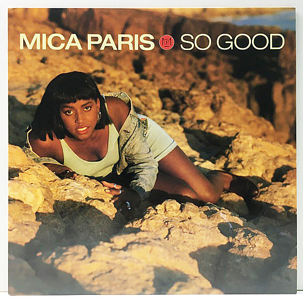 レコードメイン画像：美品 手書きDMM刻印 USオリジナル MICA PARIS So Good ('89 Island) 歌姫ミーシャ・パリス 1st デビュー Lp My One Temptation ほか