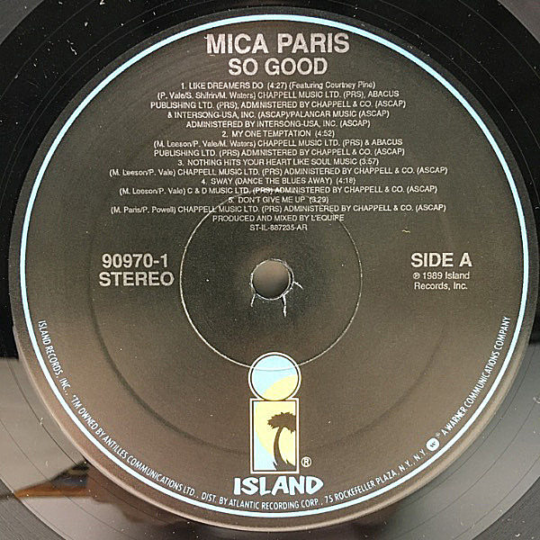 「MICA PARIS（ミーシャ•パリス）」海外版アルバム8枚！ MICA PARIS（ミーシャ•パリス）」海外版アルバム8枚！ MICA