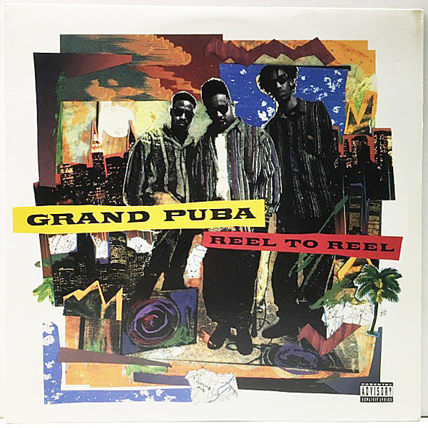 レコードメイン画像：良好!! 2Lp USオリジナル GRAND PUBA Reel To Reel ('92 Elektra) BRAND NUBIAN脱退後のソロ 1st.アルバム Brand New Heavies