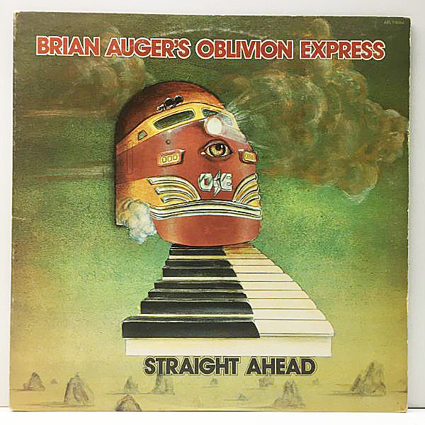 レコードメイン画像：初版Dynaflex 橙ラベル USオリジナル BRIAN AUGER'S OBLIVION EXPRESS Straight Ahead ('74 RCA) ブライアン・オーガー 名作 Lp