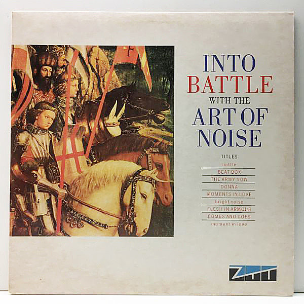 レコードメイン画像：良好!! STERLING刻印 USオリジナル ART OF NOISE Into Battle With ～ ('83 Island) Electronic, Leftfield, Synth-pop, Experimental
