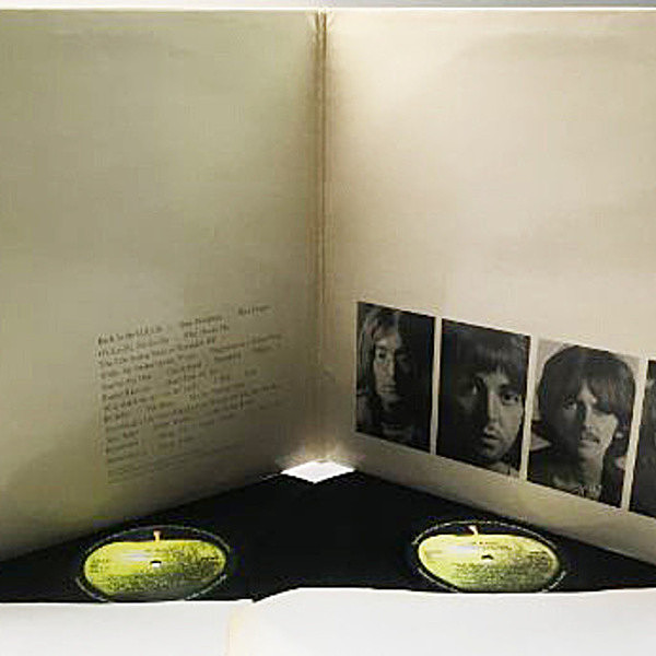 The Beatles ホワイトアルバム A206321初期盤エンボス加工盤 The Beatles ホワイトアルバム A206321初期盤エンボス加工盤