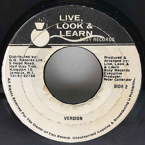 BARRINGTON LEVY / M 16 (7) / Live, Look & Learn | WAXPEND