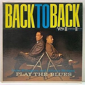 レコード画像：DUKE ELLINGTON / JOHNNY HODGES / Back To Back