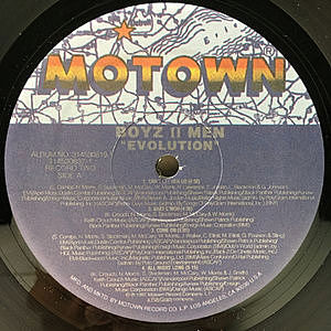 Boys II Men/EVOLUTION 2枚組LP 美品