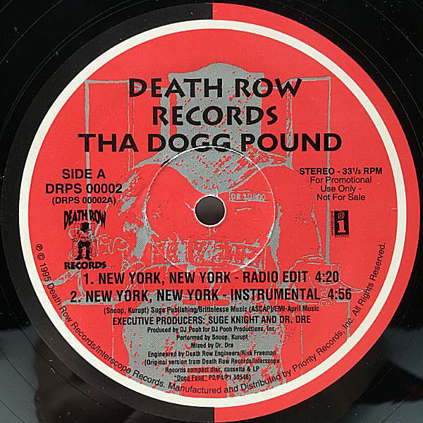 DOGG POUND / New York, New York (12) / Death Row | WAXPEND