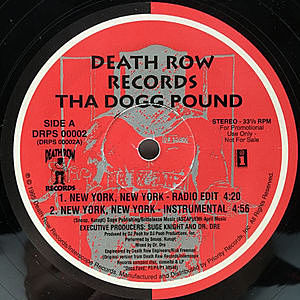 レコード画像：DOGG POUND / New York, New York