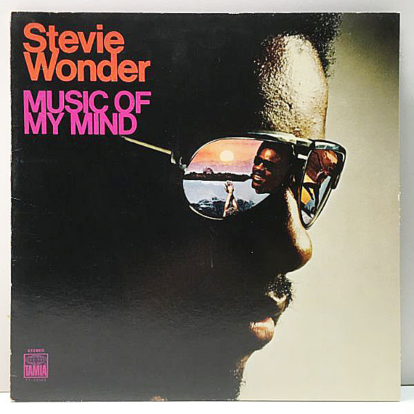 レコードメイン画像：良好!! GFゲートフォルド USオリジナル STEVIE WONDER Music Of My Mind ('72 Tamla) 黄金期の幕開けを告げる重要作！米 初回プレス Lp