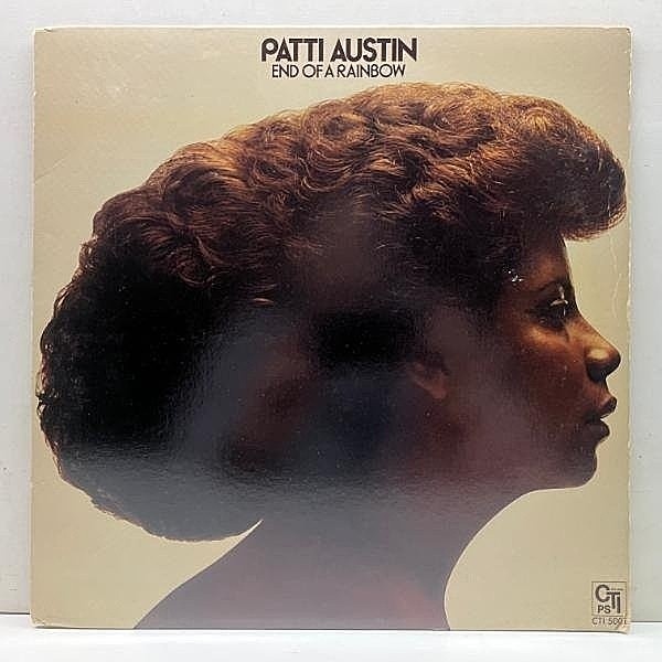 レコードメイン画像：Cut無し!! VANGELDER刻印 USオリジナル PATTI AUSTIN End Of A Rainbow／1st ('76 CTI) 名曲 Say You Love Me パティ・オースティン代表作