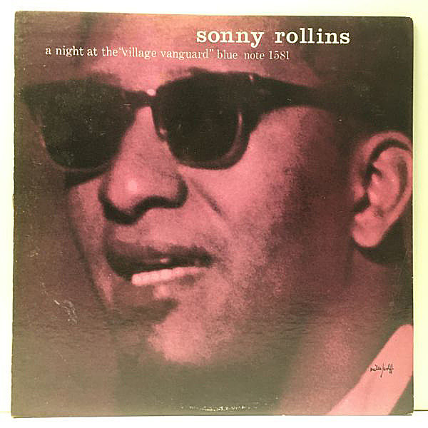 レコードメイン画像：レアな美盤!! MONO RVG刻印 SONNY ROLLINS A Night At The Village Vanguard (Blue Note BLP 1581) モノラル NEWYORKプレス