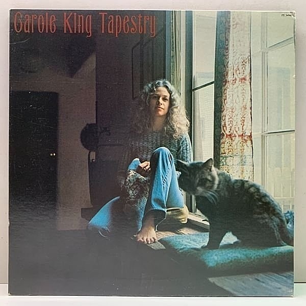 レコードメイン画像：レアな良好品!! 初版 70表記ラベル USオリジナル CAROLE KING Tapestry ('71 Ode) 米SSW 不朽の名盤 キャロル・キング／つづれおり 代表作